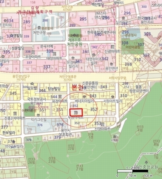 2024타경89971 경기도 용인시 처인구 중부대로1424번길 11-5, 우원아파트 5층 603호 아파트[공급30평형] 경매 이미지