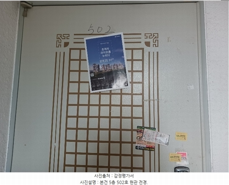 2024타경91462 경기도 용인시 처인구 포곡읍 포곡로117번길 24, 동양힐타운 다동 5층 502호 다세대(빌라)[공급16평형] 경매 이미지