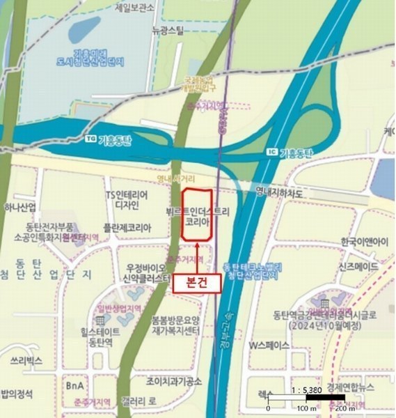 2024타경97149 경기도 화성시 동탄기흥로 614, 더퍼스트타워투 1층 108호 근린상가 경매 이미지