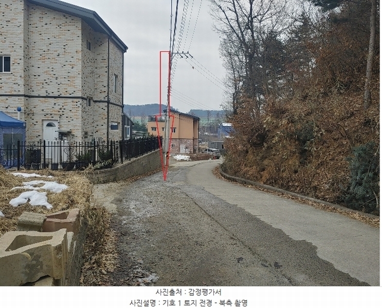 2024타경100427 경기도 용인시 처인구 양지면 주북리 567-10 도로 경매 이미지