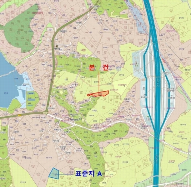 2024타경101192 경기도 화성시 팔탄면 덕천리 산85 임야 경매 이미지