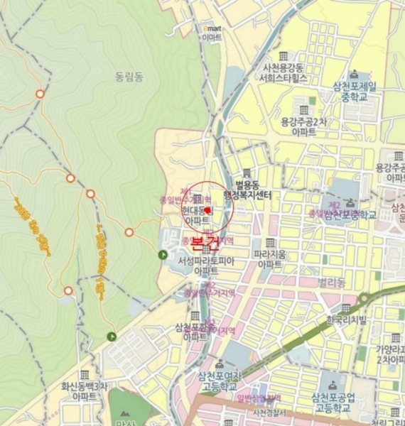2025타경258 경상남도 사천시 동림동 83-3 근린주택 경매 이미지