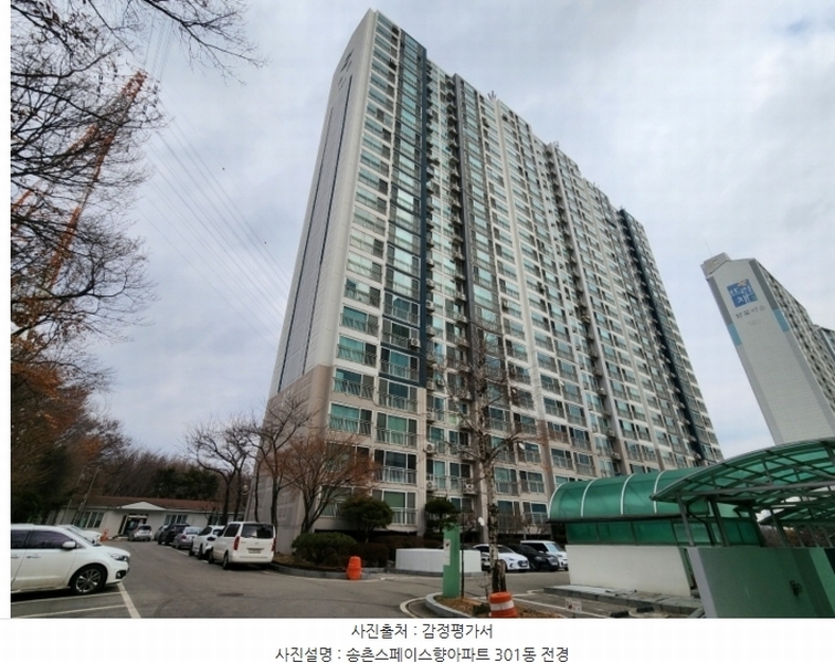 2025타경50185 경기도 수원시 장안구 상률로12번길 8, 송촌스페이스향아파트 301동 3층 301호 아파트[공급33평형] 경매 이미지