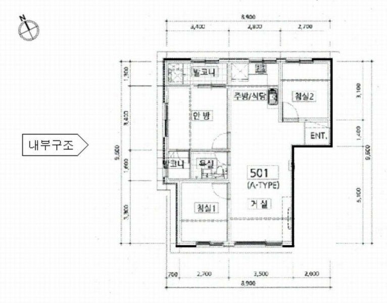 2025타경55585 경기도 용인시 기흥구 마북로47번길 9, 가온누리빌리지 에이동 5층 501호 다세대(빌라)[공급17평형] 경매 이미지