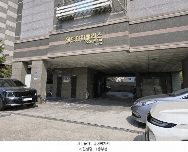2025타경55660 경기도 오산시 오산천로 178, 월드타워팰리스 10층 1001호 오피스텔 경매 이미지