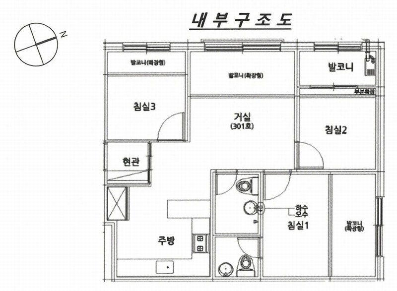 2025타경56559 경기도 수원시 권선구 세지로4번길 25-7, 하이스타빌 3층 301호 다세대(빌라)[공급15평형] 경매 이미지