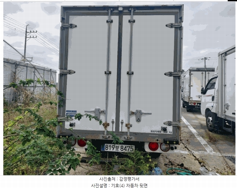 2025타경58203 경기도 화성시 만세구 서신면 상안리 351-1, 송산복합주차장 봉고Ⅲ 1.2톤 경매 이미지