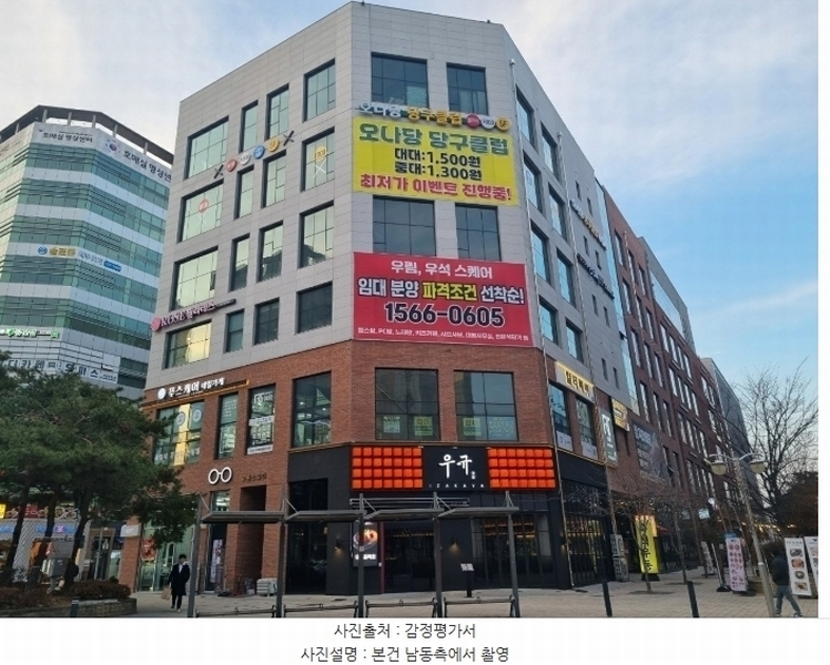 2024타경13073 경기도 수원시 권선구 호매실로104번길 24-62, 우림스퀘어 5층 501호외8개호 근린상가 경매 이미지