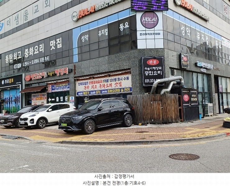 2024타경93369 경기도 화성시 동탄신리천로 268, 베라프라자 1층 106호외2개호 근린상가 경매 이미지
