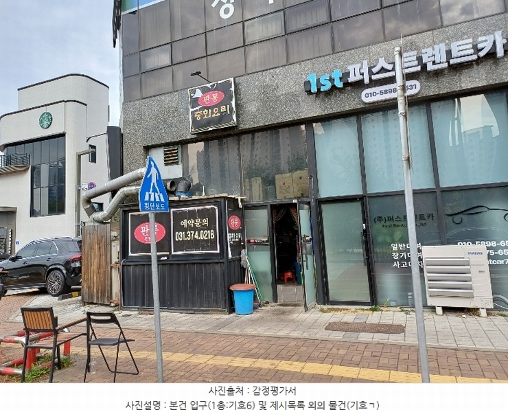 2024타경93369 경기도 화성시 동탄신리천로 268, 베라프라자 1층 106호외2개호 근린상가 경매 이미지