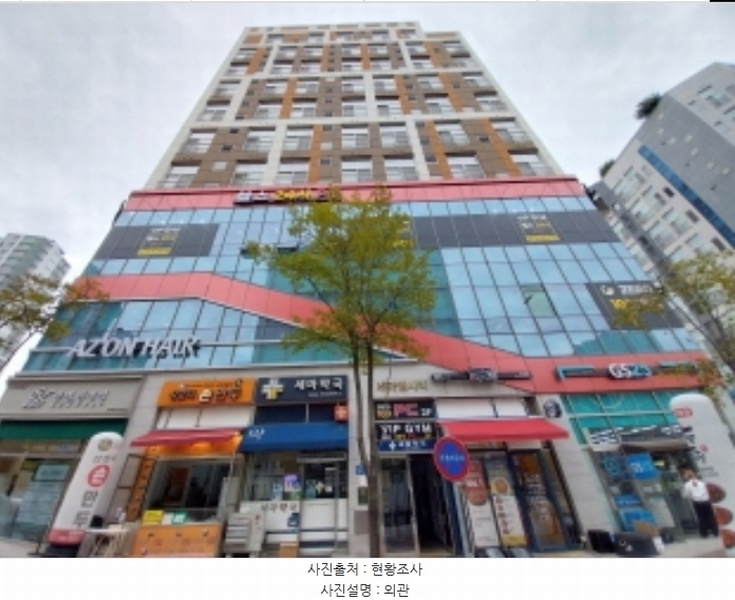2024타경93376 경기도 오산시 수목원로 618, 세마엠시티 8층 816호 오피스텔 경매 이미지