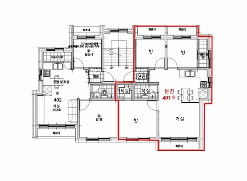2024타경96092 경기도 화성시 남양읍 성주골길 58, 뜰안채 비동 4층 401호 다세대(빌라)[공급19평형] 경매 이미지