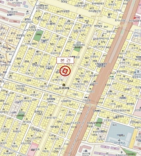 2024타경100267 경기도 수원시 권선구 세지로66번길 49-16, 스위트캐슬 4층 401호 다세대(빌라)[공급9평형] 경매 이미지