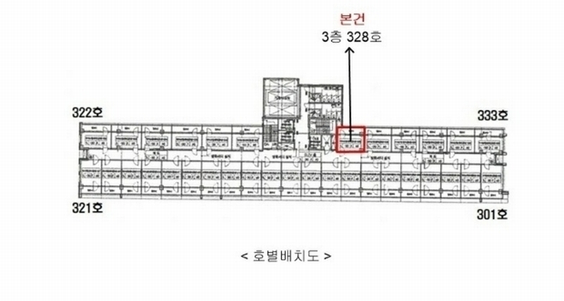 2024타경100762 경기도 용인시 기흥구 서천로201번길 31, 이너매스허브시티 3층 328호 아파트형공장 경매 이미지