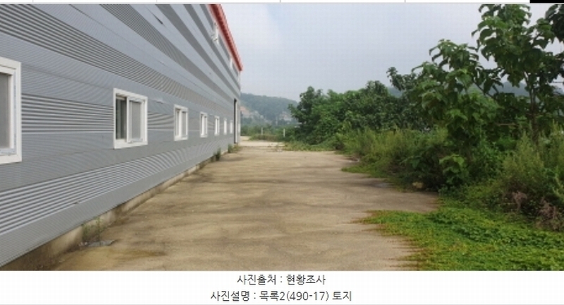 2023타경6894 경기도 화성시 마도면 백곡리 490-1 임야 경매 이미지