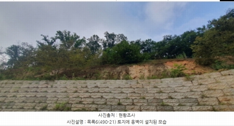 2023타경6894 경기도 화성시 마도면 백곡리 490-1 임야 경매 이미지