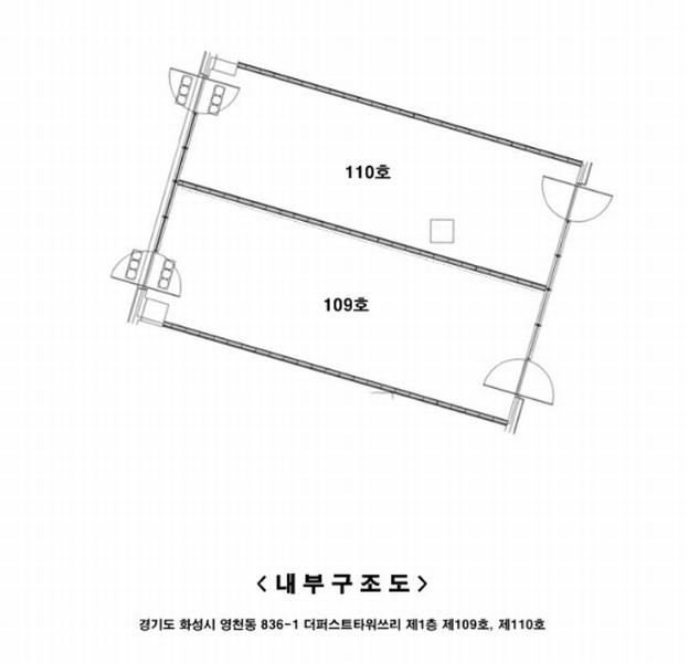 2024타경11916 경기도 화성시 동탄기흥로 602, 더퍼스트타워쓰리 1층 110호 근린상가 경매 이미지