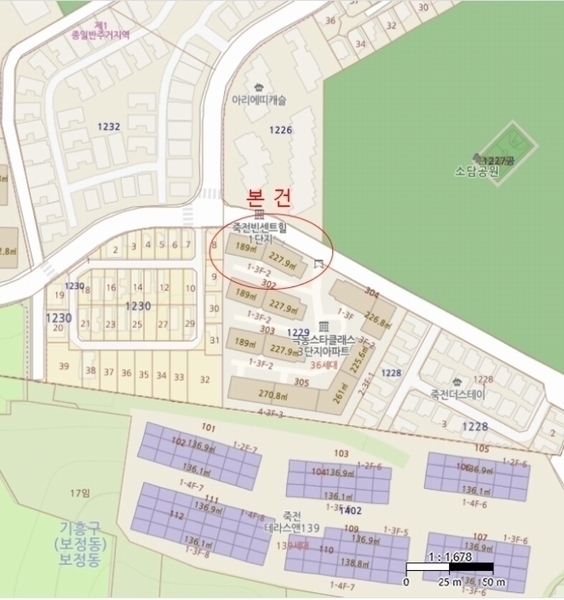 2024타경14007 경기도 용인시 기흥구 죽현로80번길 38, 죽전극동스타클래스3차 301동 1층 102호 다세대(빌라)[공급127평형] 경매 이미지