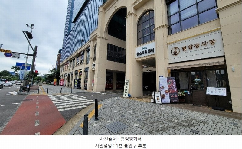2024타경76227 경기도 오산시 독산성로 425경기도 오산시 독산○○○○, 더퍼스트타워세교 1층 142호더퍼스트○○ 근린상가 경매 이미지