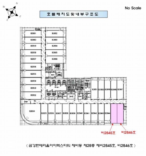 2024타경93055 경기도 화성시 동탄첨단산업1로 27, 금강펜테리움아이엑스타워 비동 28층 비2846호 아파트형공장 경매 이미지