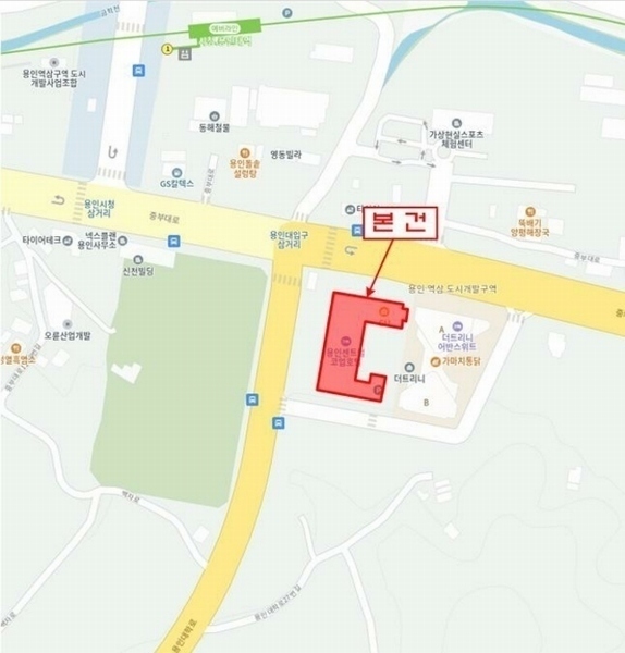 2024타경94348 경기도 용인시 처인구 중부대로 1216, 용인센트럴코업 12층 1223호 오피스텔[계약15평형] 경매 이미지
