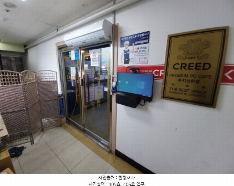 2024타경8880 경기도 용인시 수지구 만현로 82-4, 헤르메스상가 4층 405호외1개호 근린상가 경매 이미지