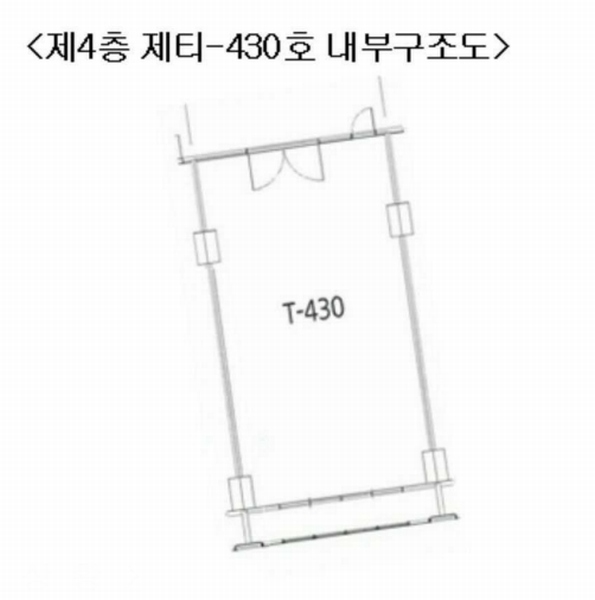 2024타경13653 경기도 용인시 기흥구 서천로201번길 11, 기흥테라타워현대엔지니어링지식산업센터 4층 티-430호 아파트형공장 경매 이미지