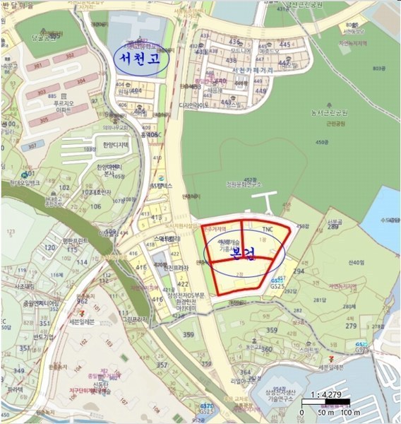2024타경77435 경기도 용인시 기흥구 서천로201번길 14, 프리미엄원희캐슬기흥서천 1층 엘169호외1개호 근린상가 경매 이미지