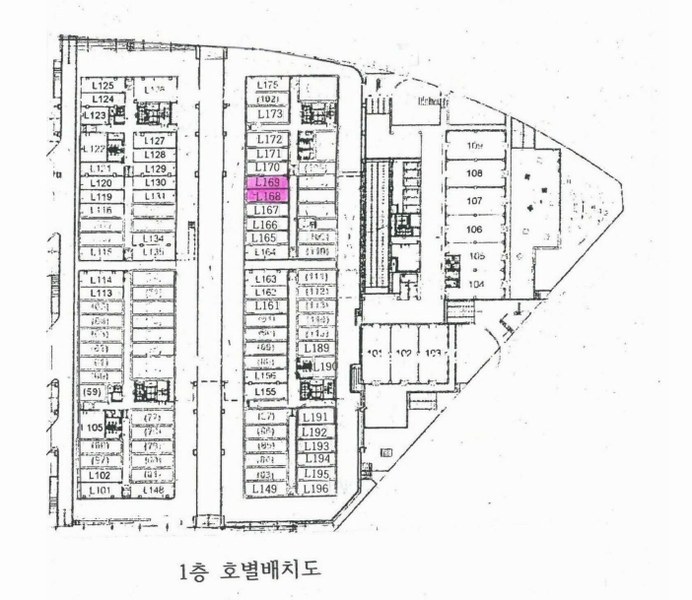 2024타경77435 경기도 용인시 기흥구 서천로201번길 14, 프리미엄원희캐슬기흥서천 1층 엘169호외1개호 근린상가 경매 이미지