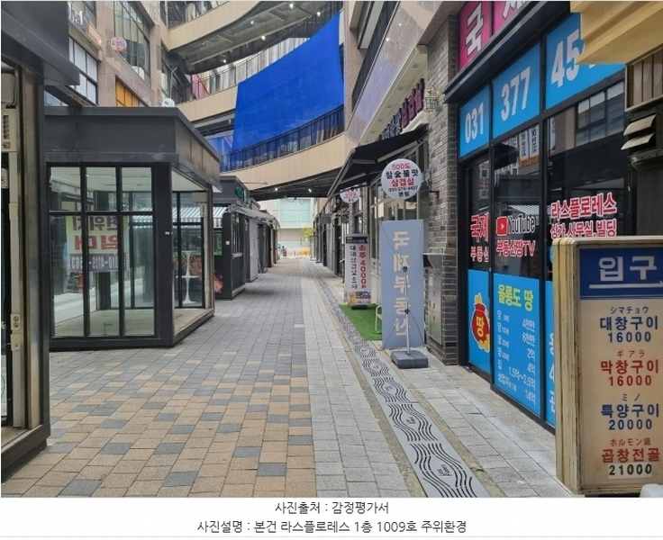 2024타경85665 경기도 화성시 동탄대로 537, 라스플로레스 1층 1009호 근린상가 경매 이미지