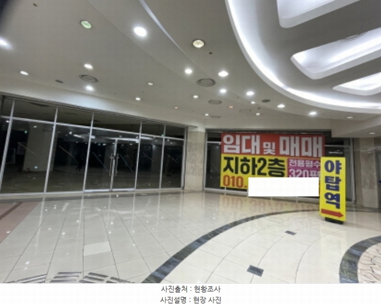 2024타경4287 경기도 성남시 분당구 성남대로925번길 16, 성남(분당)여객자동차터미널및복합건물 지2층 205호 근린상가 경매 이미지