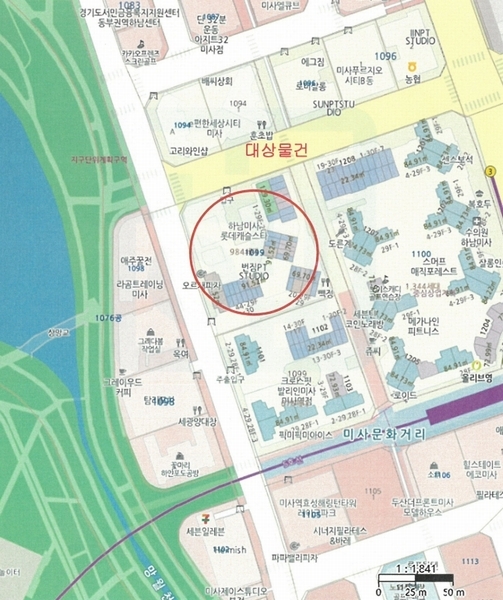 2024타경56509 경기도 하남시 미사강변중앙로 190경기도 하남시 미사강변중○○○○, 하남미사롯데캐슬스타 3층 318호하남미사○○ 근린상가 경매 이미지