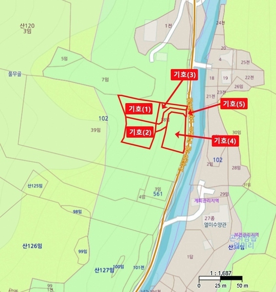 2024타경58079 경기도 광주시 곤지암읍 열미리 102-35 임야 경매 이미지
