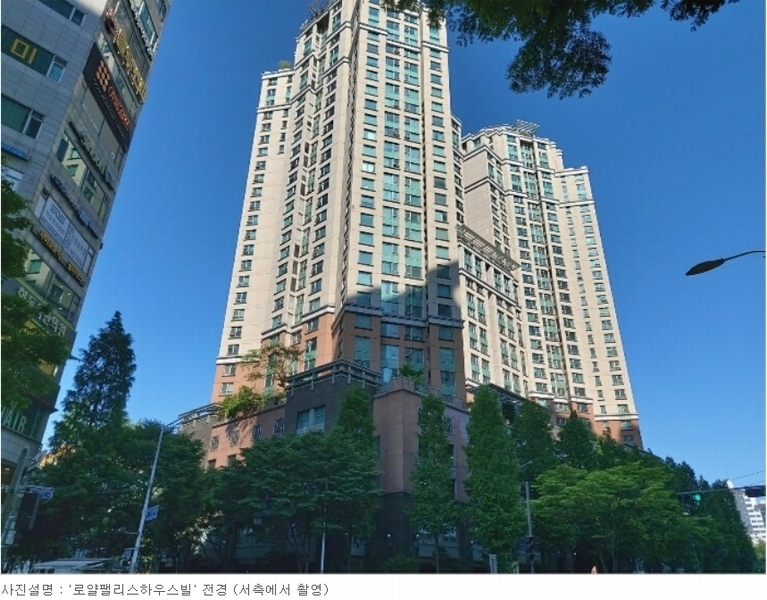 2024타경59089 경기도 성남시 분당구 백현로 105, 로얄팰리스하우스빌 28층 에이-2801호 오피스텔[계약64평형] 경매 이미지