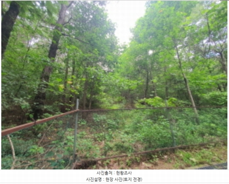 2024타경62696 경기도 광주시 송정동 산63-110 임야 경매 이미지