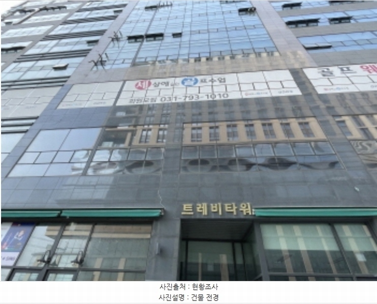 2024타경64128 경기도 하남시 미사대로 424, 트레비타워 1층 115호 근린상가 경매 이미지