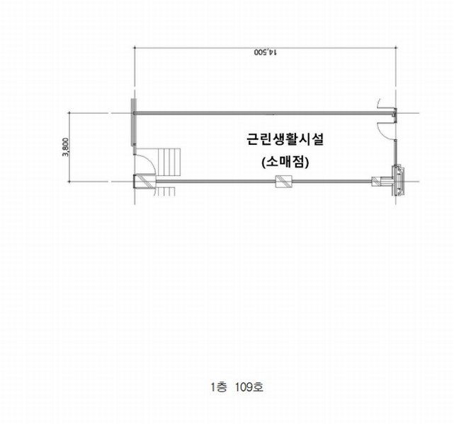 2024타경67851 경기도 성남시 분당구 성남대로 151, 분당엠코헤리츠 1층 109호 근린상가 경매 이미지