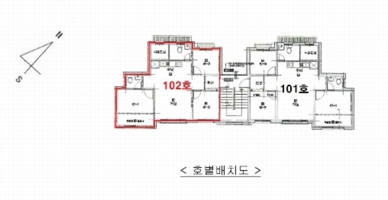 2024타경68915 경기도 광주시 중앙로349번길 46-12, 성신타운 103동 1층 102호 다세대(빌라)[공급19평형] 경매 이미지