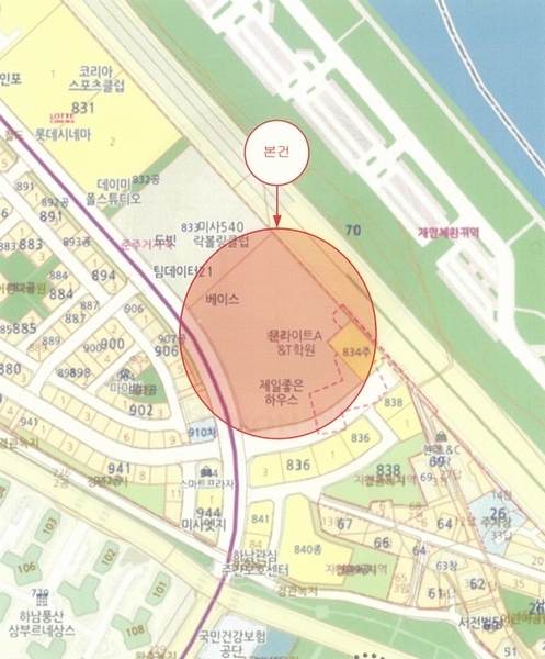 2025타경1278 경기도 하남시 미사대로 550, 현대지식산업센터한강미사 1층 씨1-0033호 근린상가 경매 이미지