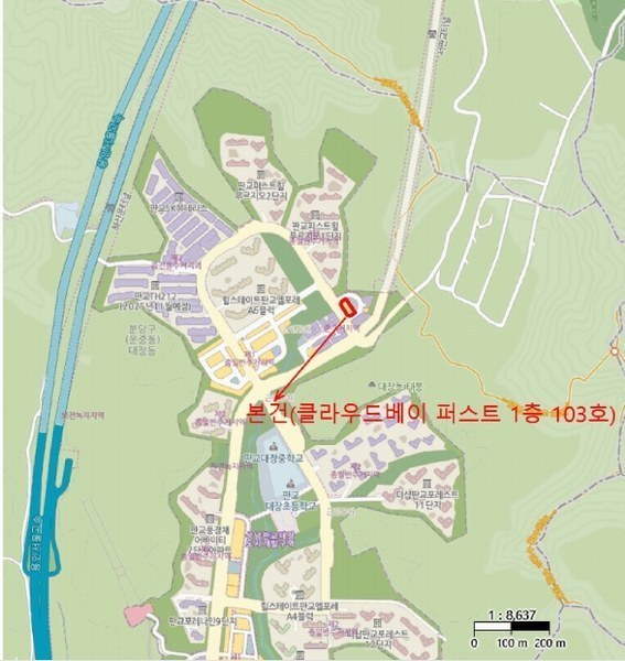 2025타경51037 경기도 성남시 분당구 판교대장로7길 87, 클라우드베이퍼스트 1층 103호 근린상가 경매 이미지
