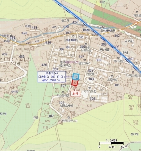 2025타경51912 경기도 광주시 초월읍 대쌍령리 307-20 근린시설 경매 이미지
