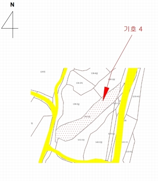 2024타경70 충청북도 옥천군 군북면 국원리 140-2 농지 경매 이미지
