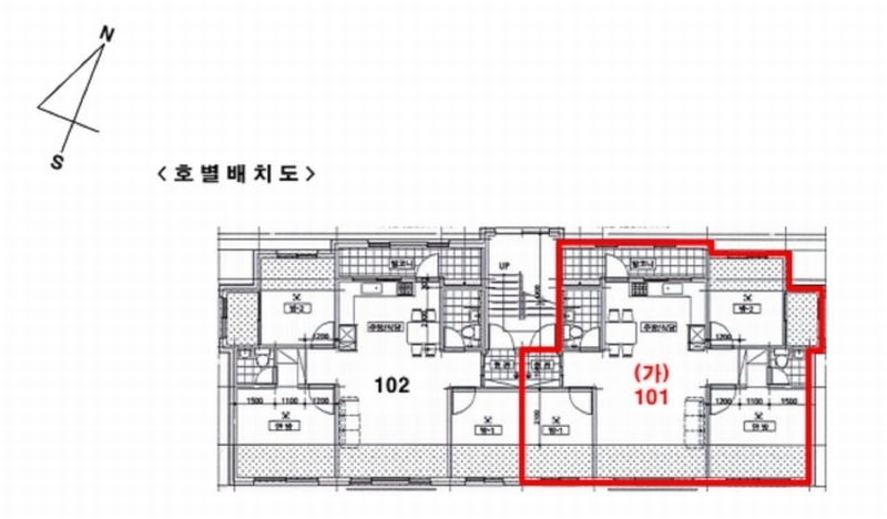 2024타경60027 경기도 광주시 오포로 430-10, 삼성파크빌 203동 1층 101호 다세대(빌라)[공급19평형] 경매 이미지