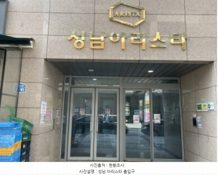 2024타경64838 경기도 성남시 중원구 둔촌대로80번길 3-10, 성남아리스타 1층 127호 근린상가 경매 이미지