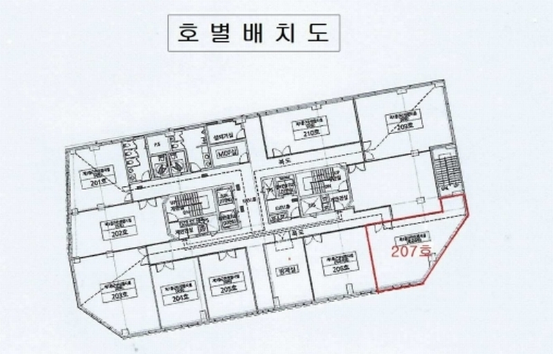 2024타경65497 경기도 하남시 미사강변중앙로 160, 미사리버파크 2층 207호 근린상가 경매 이미지