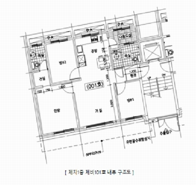 2024타경66759 경기도 광주시 새말길152번길 36-3, 가빈힐 103동 지1층 비101호 다세대(빌라) 경매 이미지