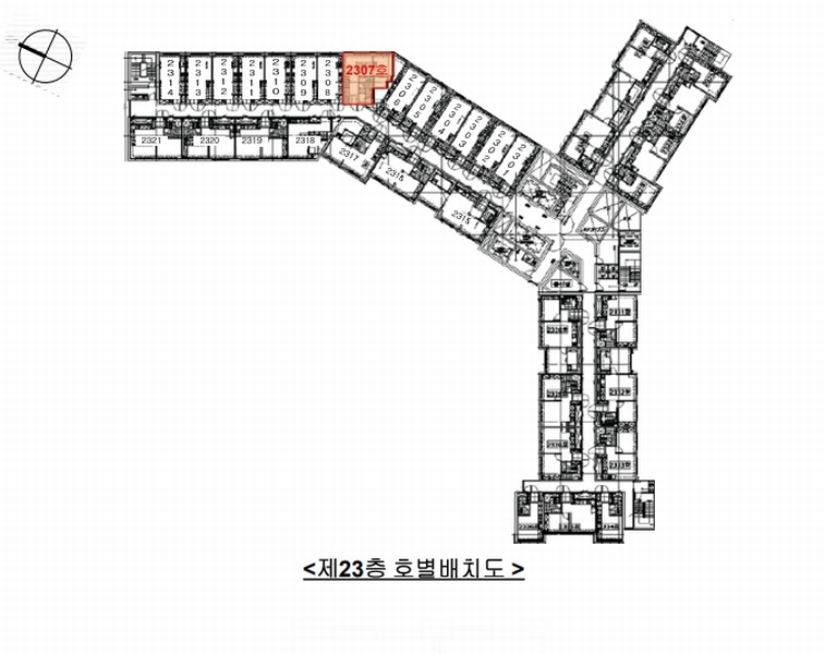 2024타경69376 경기도 하남시 미사강변중앙로 190, 하남미사롯데캐슬스타 23층 2307호 오피스텔[계약28평형] 경매 이미지