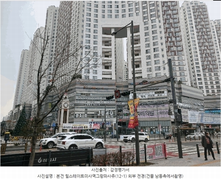 2024타경70178 경기도 하남시 미사강변동로 95, 힐스테이트미사역그랑파사쥬(12-1블럭) 지층 비1007호 근린상가 경매 이미지