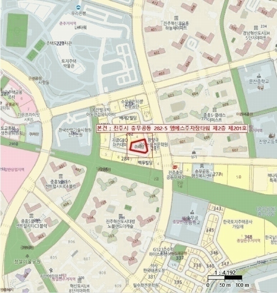 2025타경558 경상남도 진주시 충의로 20-21, 엠에스주차장타워 2층 201호 근린상가 경매 이미지