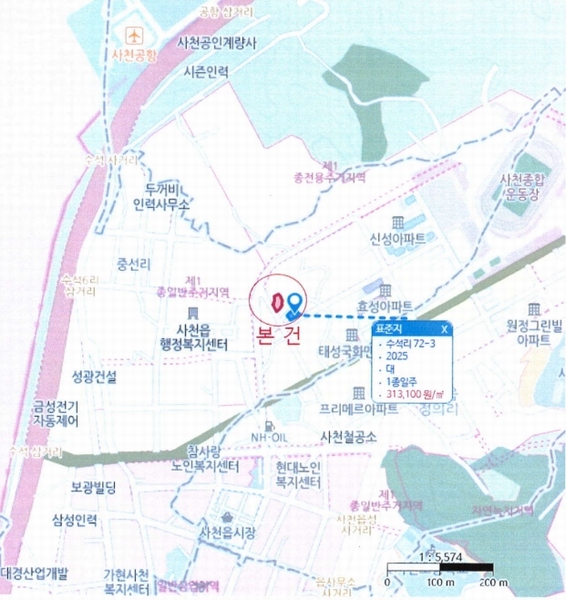 2025타경626 경상남도 사천시 사천읍 수석리 80 주택 경매 이미지